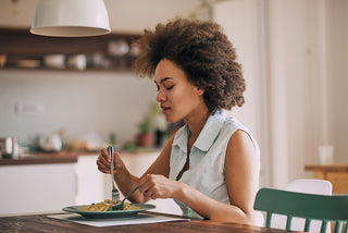 Woman Eating Blog
