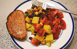 Chickpea Tofu Scramble