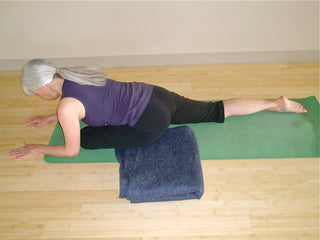 Woman in Pigeon Pose
