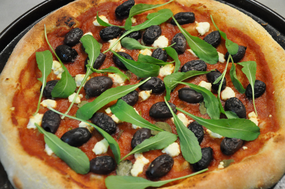 Garden Pizza with Olives