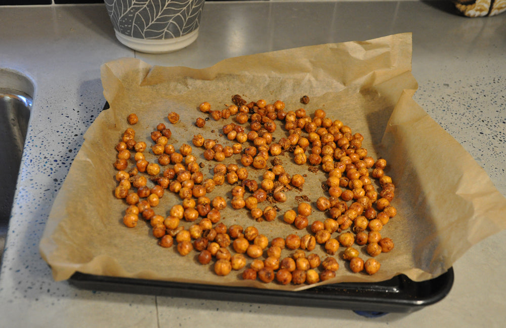 Spicy Roasted Chickpeas