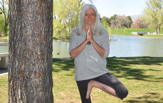 Woman in Tree Pose