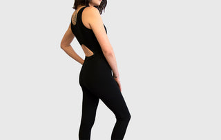 Woman Wearing Yogatard