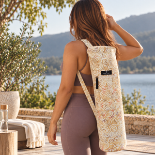 Batik Yoga Mat Bag