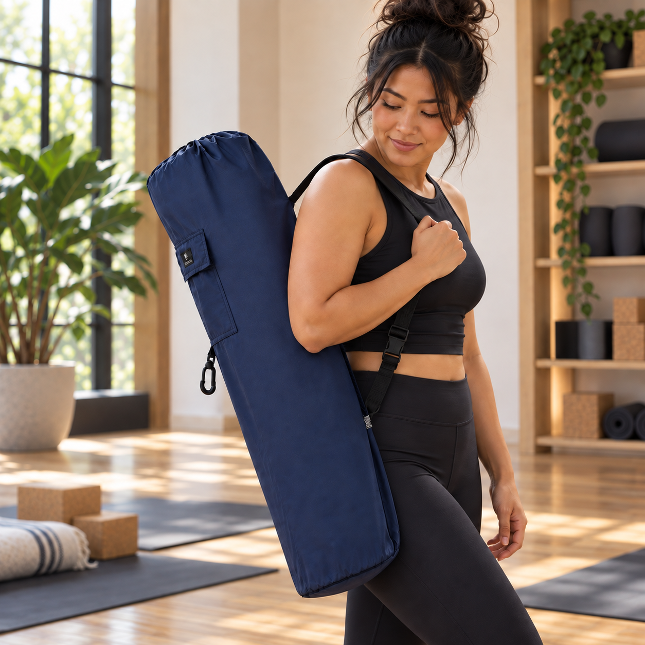Uinta Yoga Mat Bag - Hugger Mugger | Moisture-Wicking, Lightweight