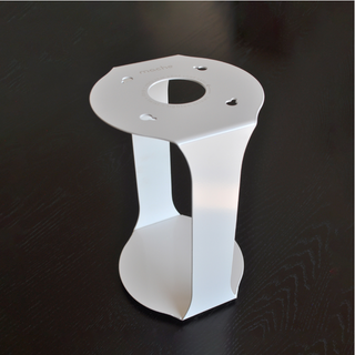 Yoga Mat Tube Floor Stand | White - Hugger Mugger