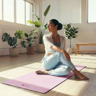 Infinity Yoga Mat – Pink Ribbon
