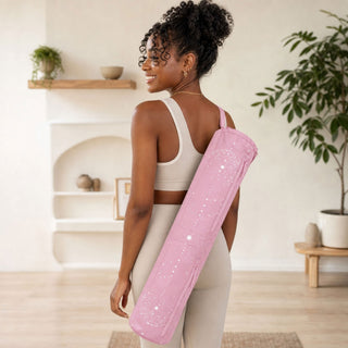 Yoga Mat Bag - Pink Ribbon