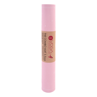 Combo Yoga Mat - Pink Ribbon