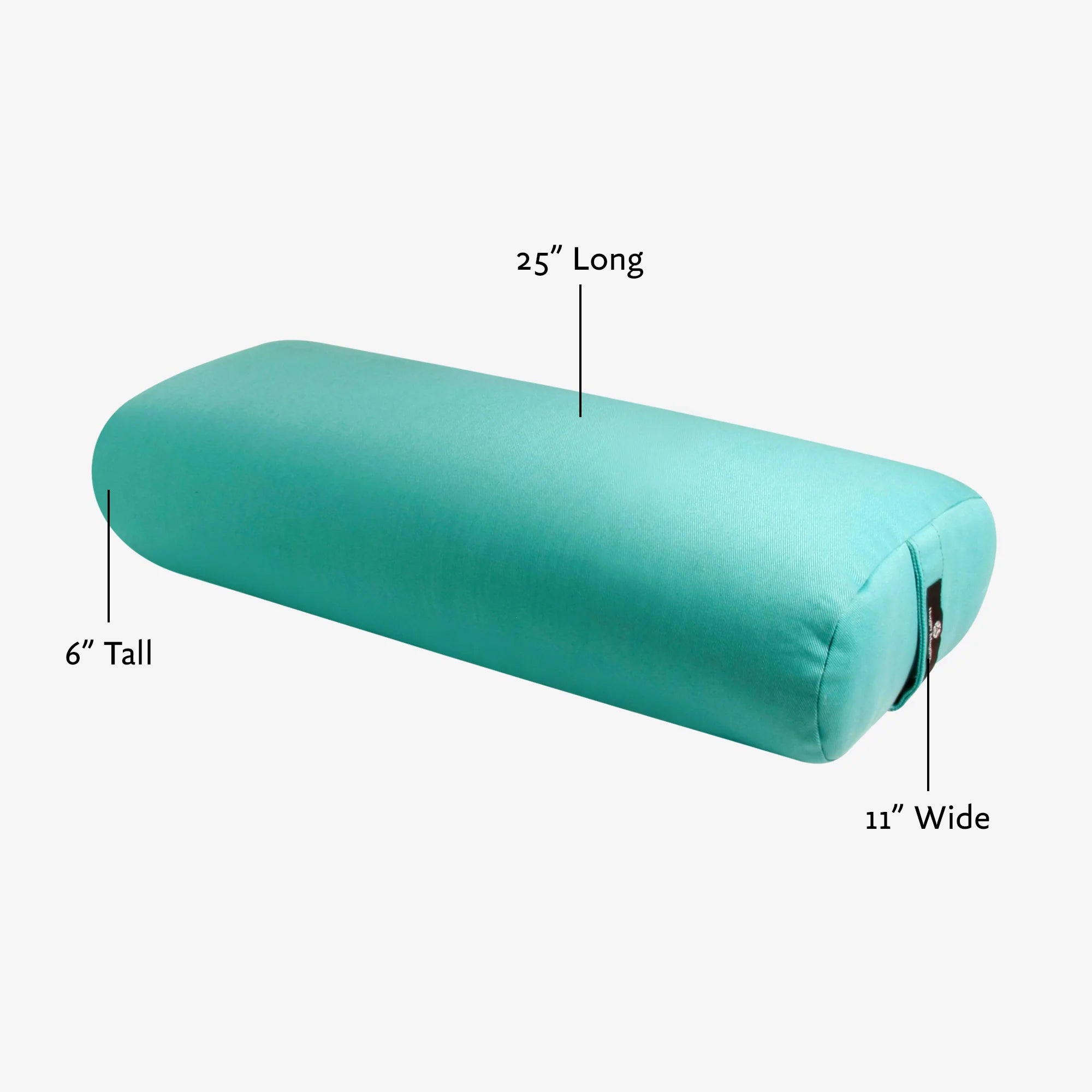 Hugger Mugger ヨガボルスター ライトブルー Standard Yoga Bolster - Hugger Mugger