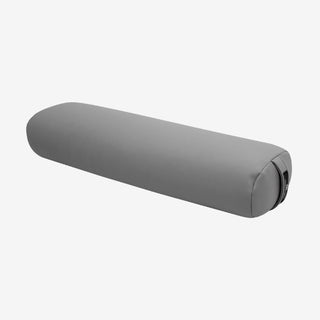 EZ Clean Standard Yoga Bolster - Charcoal (Top View)