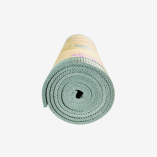 Nature Collection Ultra Yoga Mat - Pacific Fog (End View)
