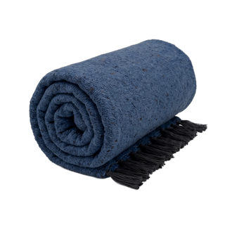 Solid Woven Yoga Blanket