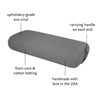 Standard Yoga Bolster - EZ Clean