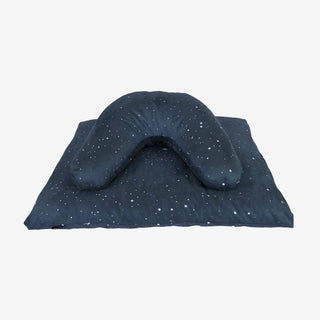 V-Shaped Meditation Cushion - Celestial (Mixed View)