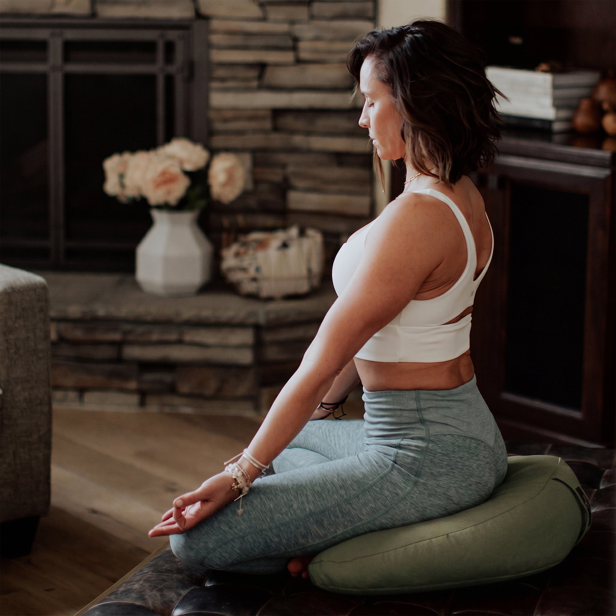 meditation gear V-Shaped Meditation Cushion Wild Sky