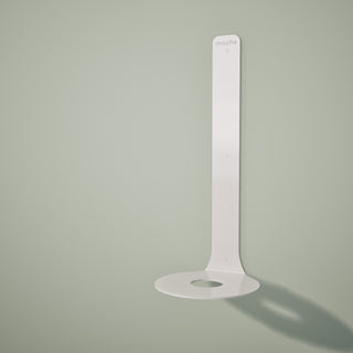 Yoga Block Wall Bracket | White - Hugger Mugger