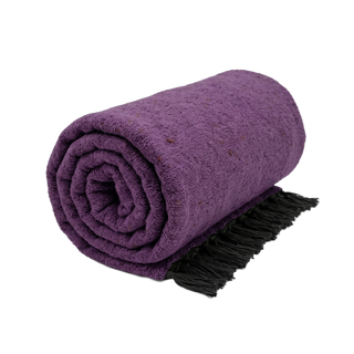 Solid Woven Yoga Blanket