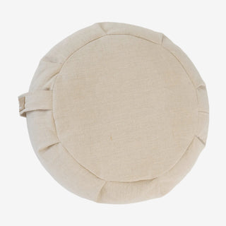 Kino MacGregor Zafu Cushion – Natural Linen
