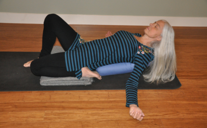 Woman in Supta Virasana