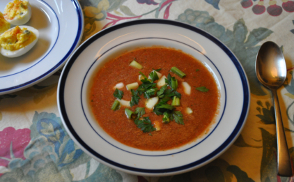 Gazpacho With Homegrown Tomatoes