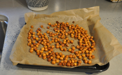 Spicy Roasted Chickpeas