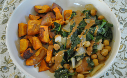Smoky Chickpeas with Kale