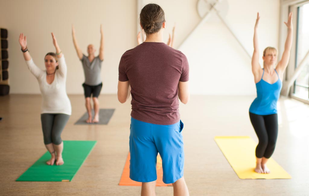 heating yoga practice