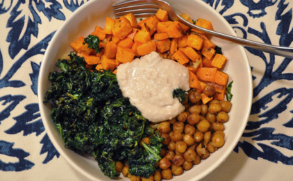 Kale and Yam Bowl