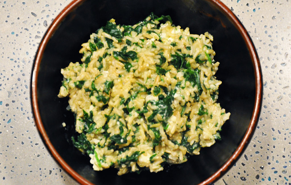 Spinach Dill Rice