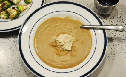 Lentil Soup with Cashew Cream