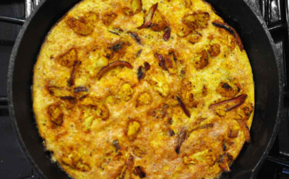 Cauliflower Turmeric Frittata