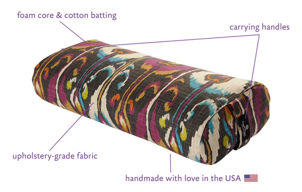 Hugger Mugger Bolster Diagram