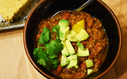 Jamaican-Spiced Quinoa Chili