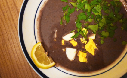 Boston Black Bean Soup