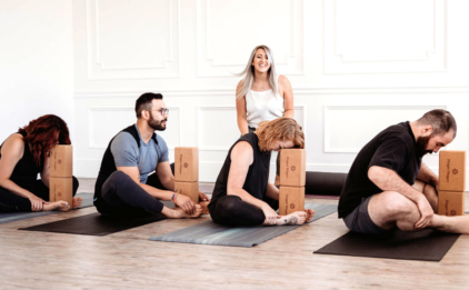 Cork Yoga Blocks Class