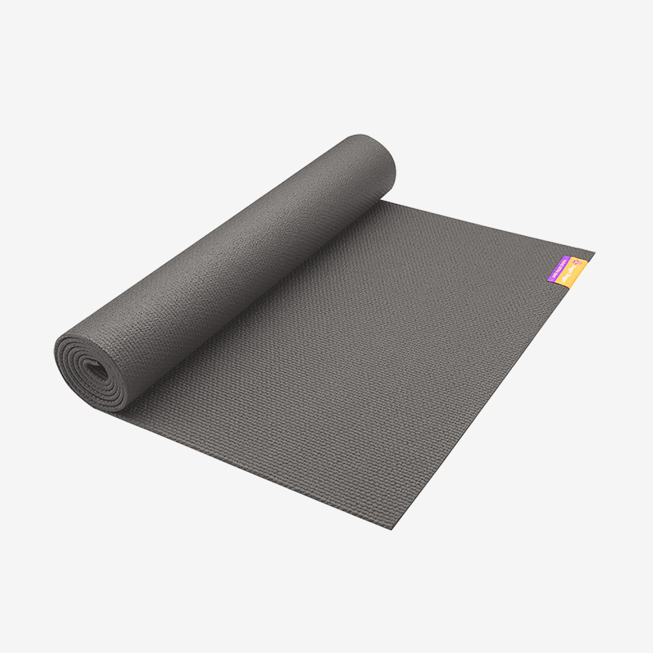 Tapas® Ultra 80 in. Extra Long Yoga Mat - Slate (Front View)