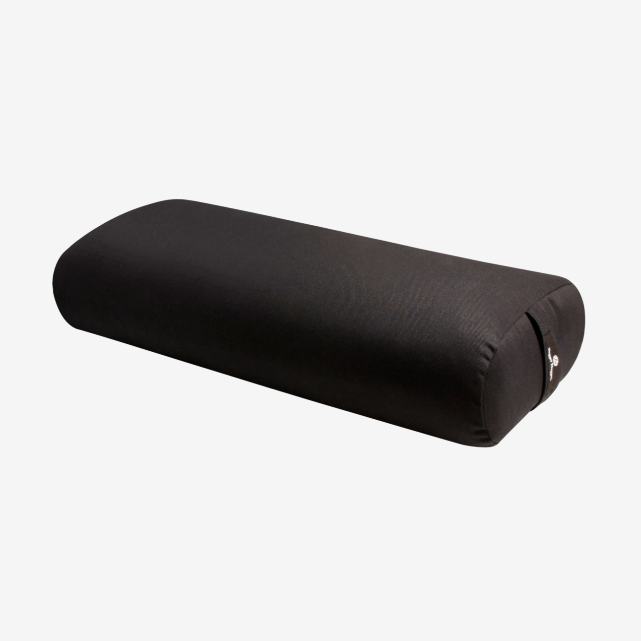 Standard Yoga Bolster - Black (Top View)