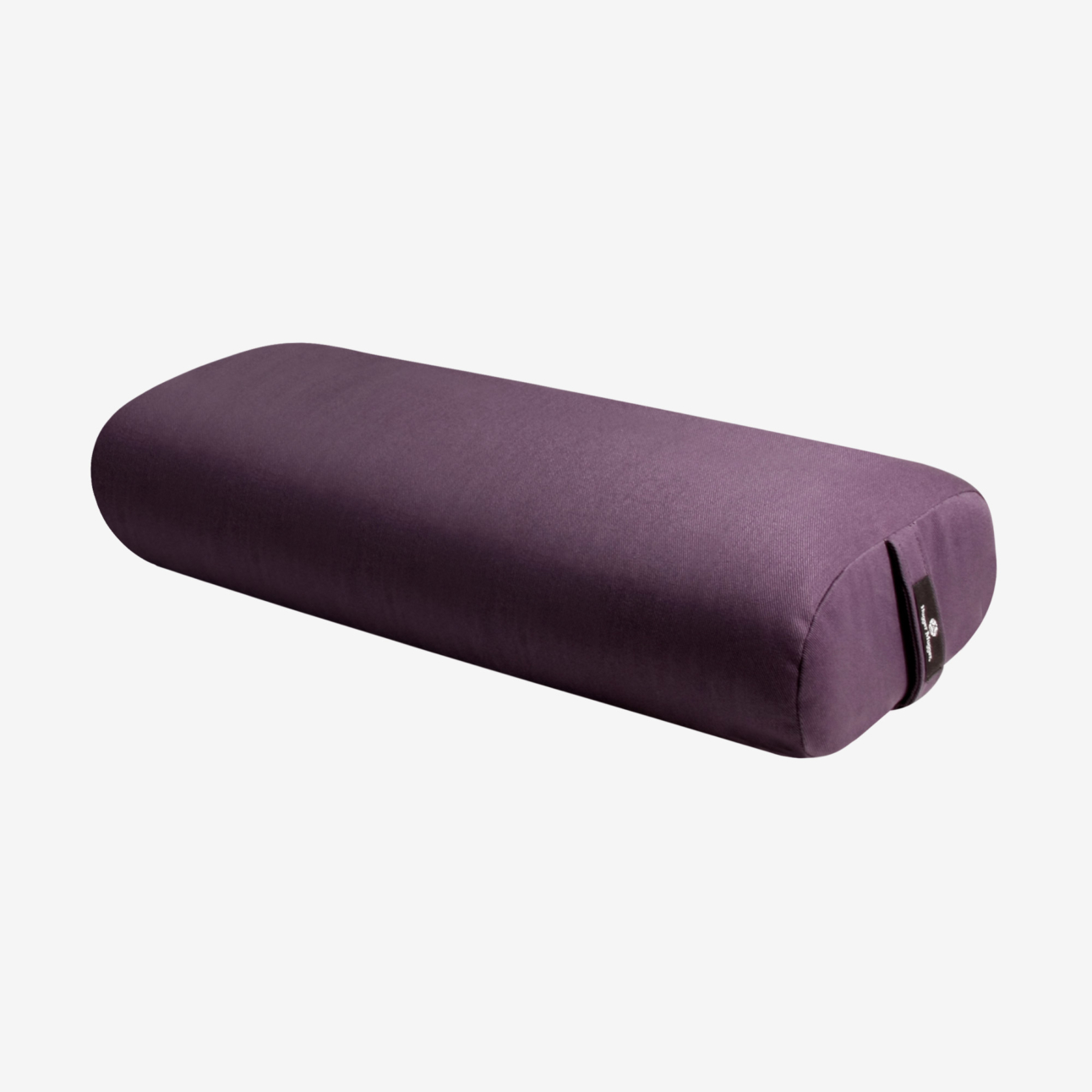 Standard Yoga Bolster - Plum (Top View)