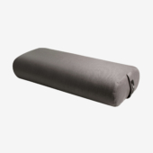Standard Yoga Bolster - Gray (Top View)