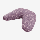 V-Shaped Meditation Cushion - Celestial Plum
