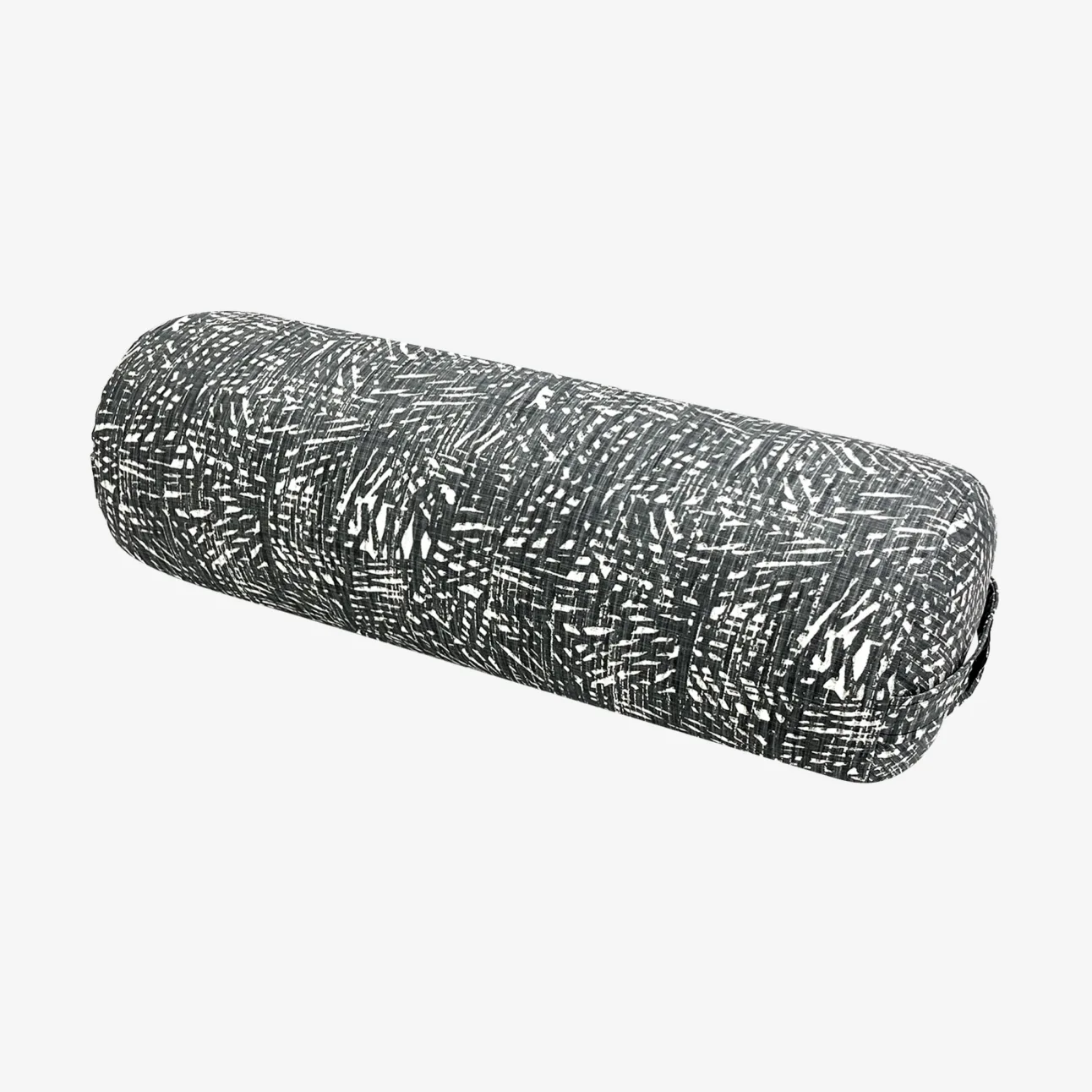 Round Yoga Bolster - Misty Palms (Front View)