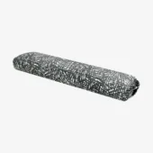 Pranayama Yoga Bolster - Misty Palms (Top View)
