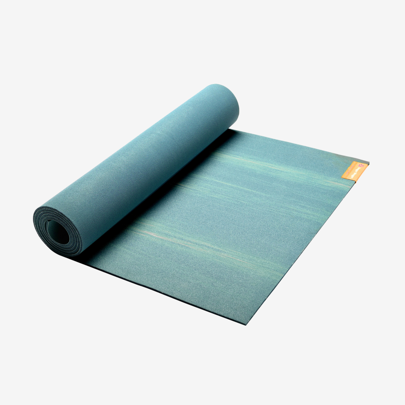 Para Rubber Yoga Mat - River (Front View)