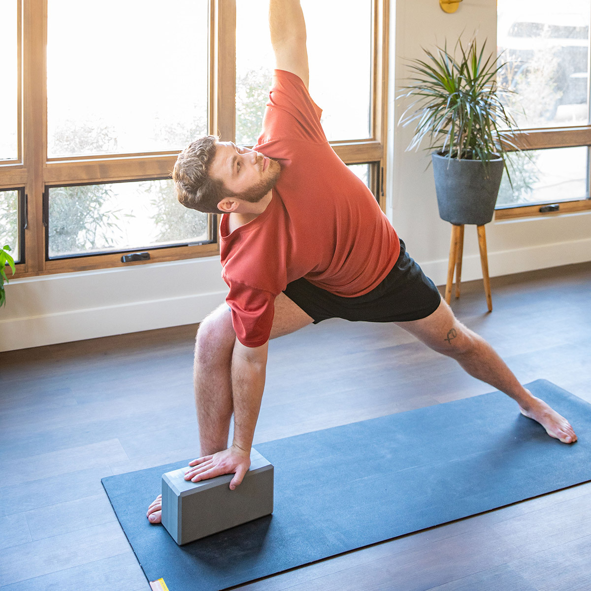 5 in. Big Foam Yoga Block Hugger Mugger Big and Tall