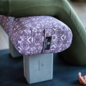Standard Yoga Bolster - Celestial Plum