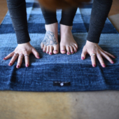 SUKALA Print Yogi Rug ＆　ESSENTIAL BALM Cotton Yoga Rug - Hugger Mugger | Thick & Sturdy, Absorbent