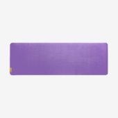 Earth Elements 5 mm Yoga Mat - Purple Mist (Unrolled View)
