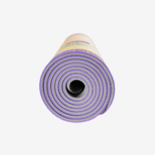 Earth Elements 5 mm Yoga Mat - Purple Mist (End View)