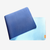Earth Elements 5 mm Yoga Mat - Sky Blue (Folded View)